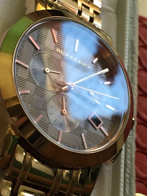 Burberry watches established 1856